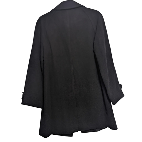 Appleseed's |  Women's Wool blend Coat Jacket | Black | Size Petite Medium - Picture 6 of 14